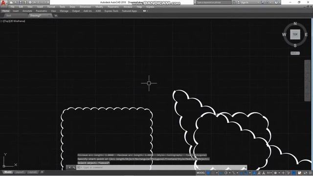 AutoCAD : REVCLOUD (คำสั่งสร้างวงเมฆ) смотреть онлайн