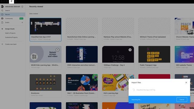 How to import Figma file (.fig) in figma смотреть онлайн