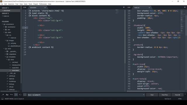 Django Ecommerce Website | Setup & Templates | Part 1 смотреть онлайн