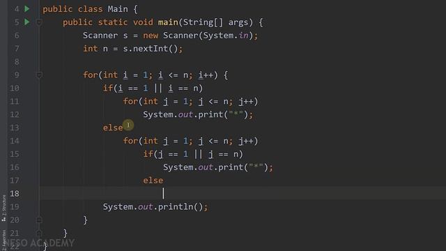 Loops in Java (Exercise 14) смотреть онлайн