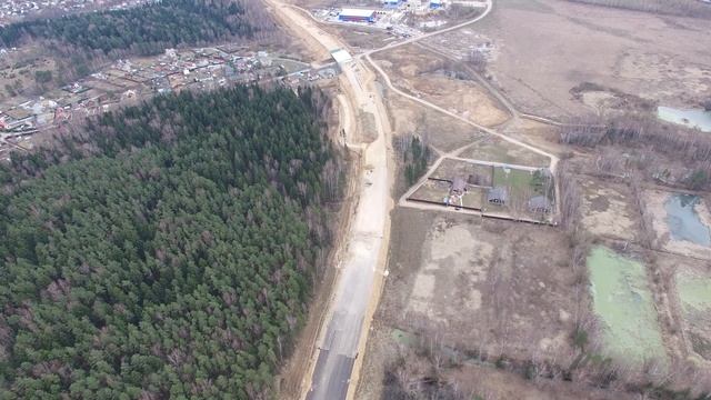 5й пусковой участок ЦКАД. От эстакады в районе Хлюпино до Можайского шоссе. 20.04.2019. 4К смотреть онлайн