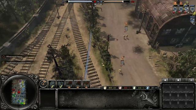 Сompany of Heroes 2 Валера, Серега и Я с новичками смотреть онлайн