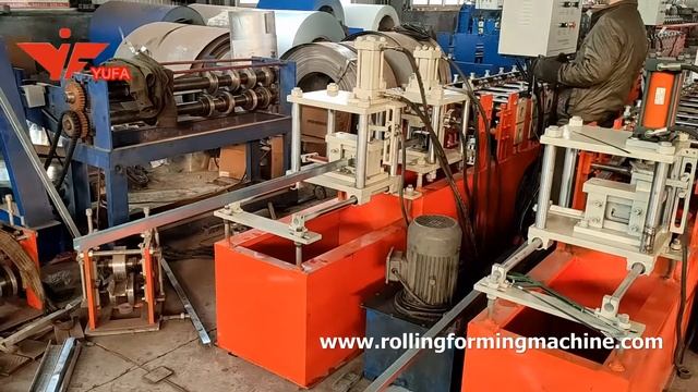 28 27 mm U stud roll forming machine | U channel forming machine | ud roll forming machine смотреть онлайн