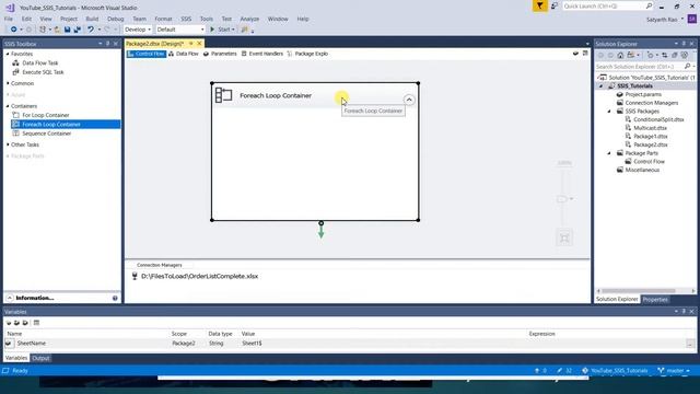 34 SSIS Loading Data From Multiple Excel Sheets in Database Table | SQL Server Integration Services смотреть онлайн