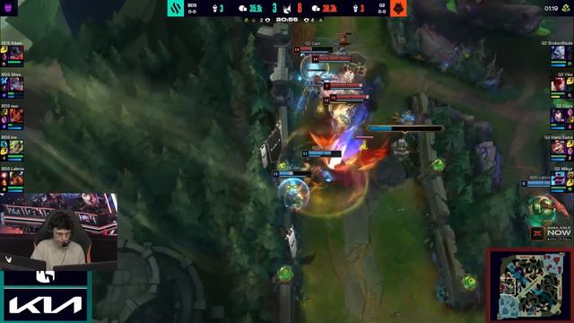 LEC SPRING SPLIT BEGINS - G2 VS BDS FT. KAMETO - CAEDREL смотреть онлайн
