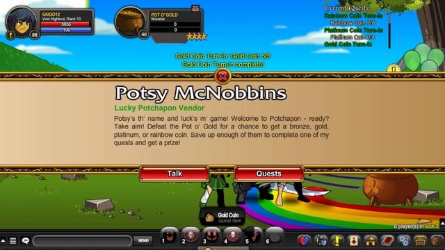 AQW - /JOIN LUCK (ALL 26 Pot O' Gold BOSS Drops!!) (AC-TAGGED) + ITEM Showcase! смотреть онлайн