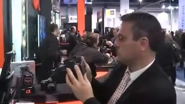 New Sony Alpha digital SLR cameras PMA 2008 show report1172 смотреть онлайн