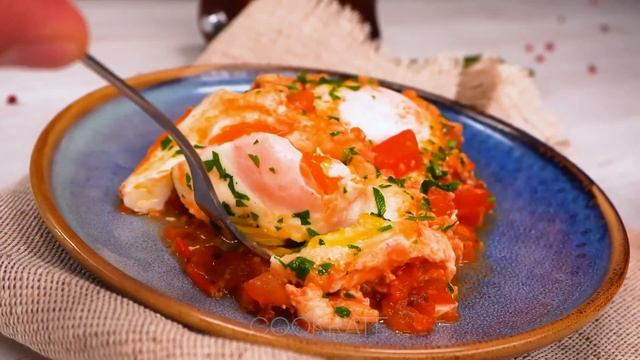 Мало кто знает как приготовить настоящую шакшуку. Вот в чем секрет! смотреть онлайн