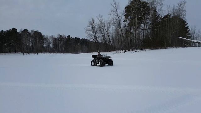 Квадроцикл РОСОМАХА - радиус разворота! смотреть онлайн