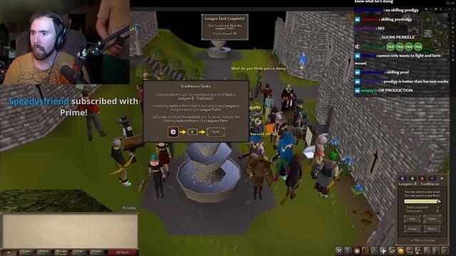 FIRST TIME! Asmongold Plays Old School Runescape | OSRS (MMORPG) смотреть онлайн