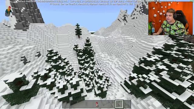 НОВЫЕ ГОРЫ В МАЙНРКРАФТЕ - Bedrock edition смотреть онлайн