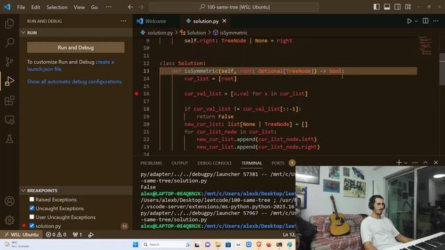 ?Solving All LeetCode Problems with PYTHON ? - 101 Symmetric Tree смотреть онлайн