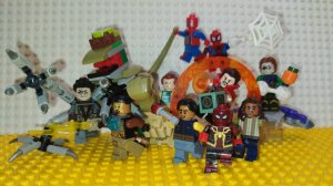 Лего - Человек Паук, Друзья и Враги / Супер Битва / фрагменты из "Нет пути домой"