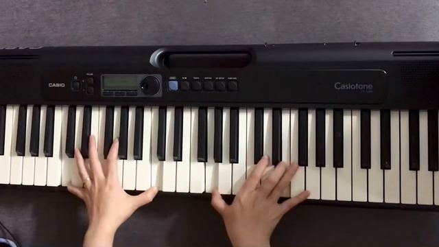 Carrie(Europe) e.piano intro - casiotone cts300 смотреть онлайн