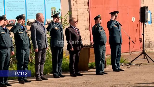 Открытие детского полевого лагеря "Юный спасатель" в Архангельске смотреть онлайн