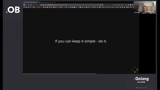 Golang In London with Artur Kondas - A Starter's Guide to Go Projects смотреть онлайн