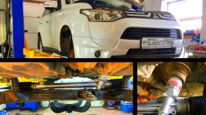 Японцы делают вещи но подвеска стучит Замена рулевой рейки MMC Аутлендер3