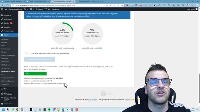 ? Cómo servir imágenes en formato WebP en WordPress || Plugin GRATIS Converter for Media WebP & AVI смотреть онлайн