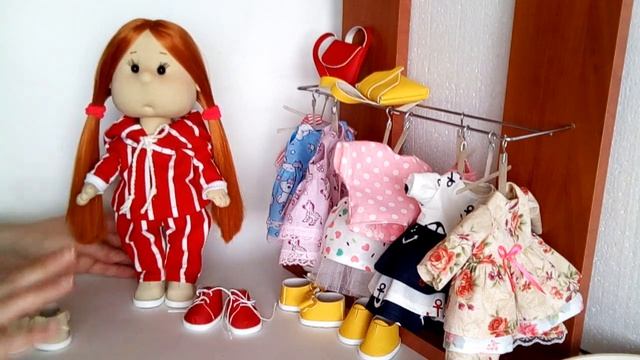 Обзор текстильной куклы Щекастика