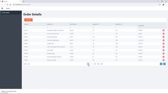 Add calculated column to the DataGrid component смотреть онлайн
