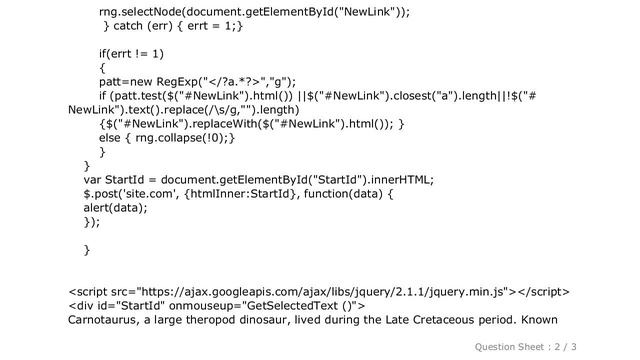 HTML : How to pass original innerHTML to php? смотреть онлайн