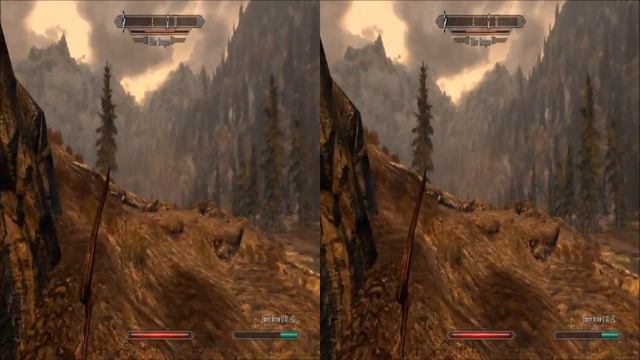 Skyrim Gameplay demo with Mods in 3D! смотреть онлайн