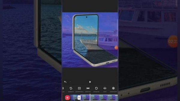 Урок в INSHOT приближение и reverse