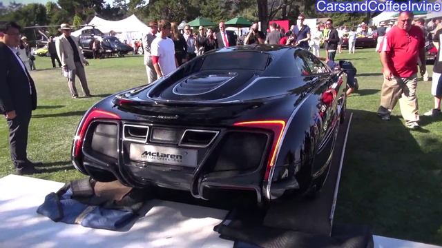 McLaren X-1 Overview and SOUND! - Monterey 2012 смотреть онлайн