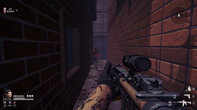 Blood And Zombies. Обзор и часок прохождения (Часть 2) смотреть онлайн