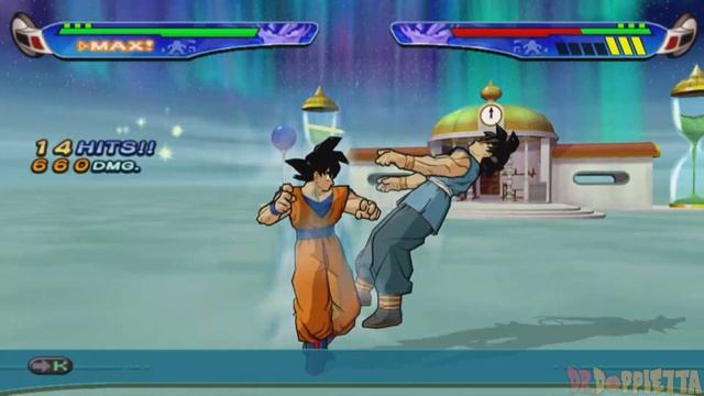Dragon Ball Z Budokai 3 - ALL Goku's infinite combos смотреть онлайн
