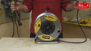 Обзор силового удлинителя на металлической катушке Inforce К4-Е