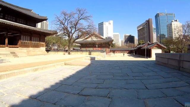 4K Сеул Корея [ Токсугун ] Gwangmyeongmun on Deoksugung Palace inside touring from [광명문 @ 德壽宮 덕수궁 смотреть онлайн