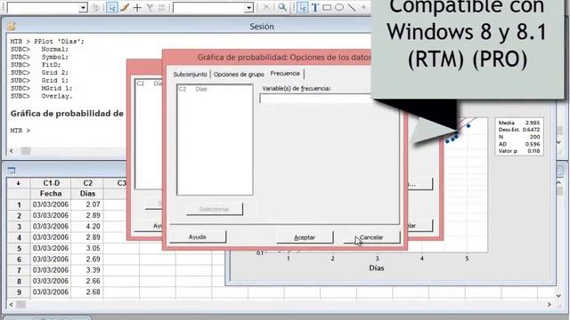 Minitab 17 compatible con Windows 8 y 8.1 смотреть онлайн