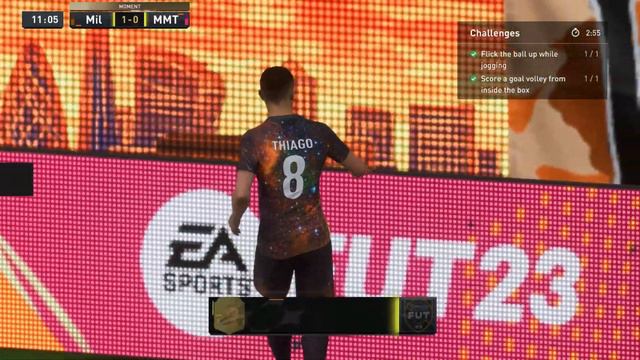 تحدي flick the ball up while jogging fifa 23 смотреть онлайн