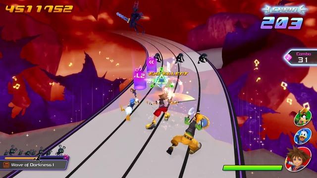 Kingdom Hearts Melody of Memory - Wave of Darkness - Performer / Proud (Full Chain & All Excellents смотреть онлайн