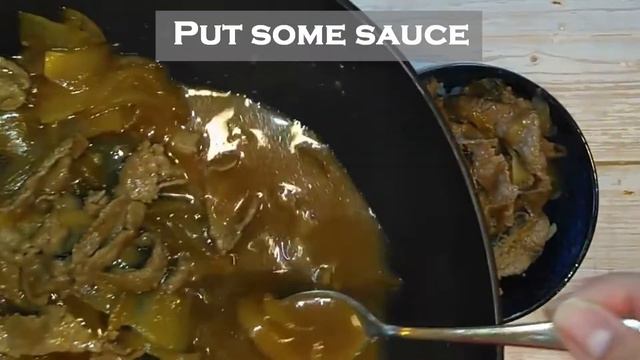 GYUDON Recipe | Japanese Beef Bowl | ぎゅうどん  /**Japanese Home Recipe**/