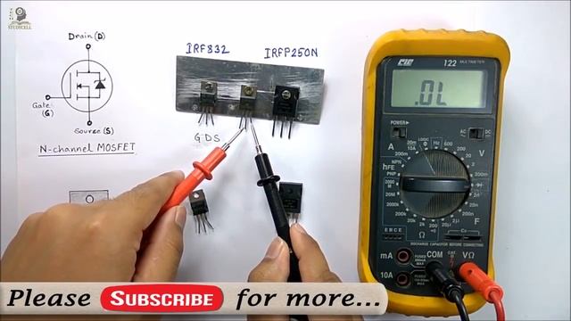 How to Test MOSFET transistor using Multimeter by some easy methods смотреть онлайн