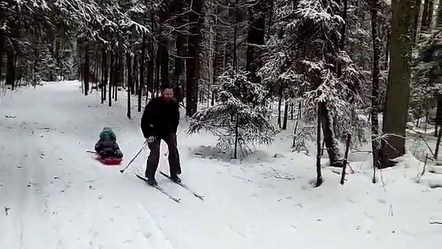 Лыжи и маленькие дети смотреть онлайн