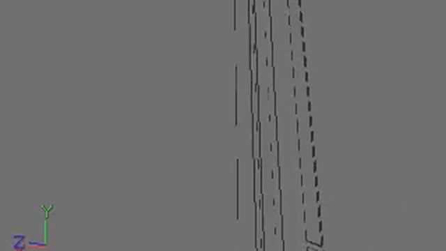 Wireframe flythough of my flat in Cinema 4D смотреть онлайн