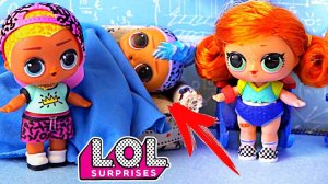 Панки заболел? Кого выберет Скриббл? Мультик про куклы лол сюрприз LOL dolls
