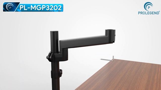 PROLEGEND® PL-MGP3202 SINGLE MONITOR POLE-MOUNTED GAS SPRING MONITOR ARM.Demo available @Bengaluru смотреть онлайн