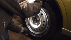 Подтяжка подшипника задней ступицы сенс № 26.