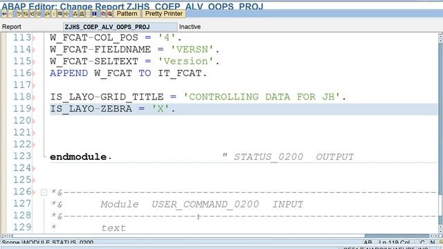 SAP ABAP OOPS BASIC ALV Real Time Project смотреть онлайн