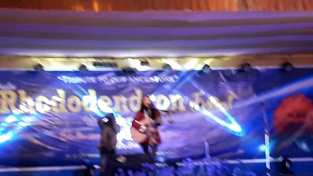 Chochung Dema Thungon performing during Rhododendron Festival at Shergaon on 26th Feb 2018 смотреть онлайн
