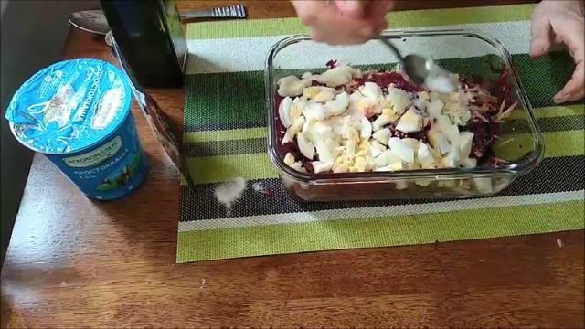 Жиросжигание: салат из варёной свеклы и яиц [спортивная диета] смотреть онлайн