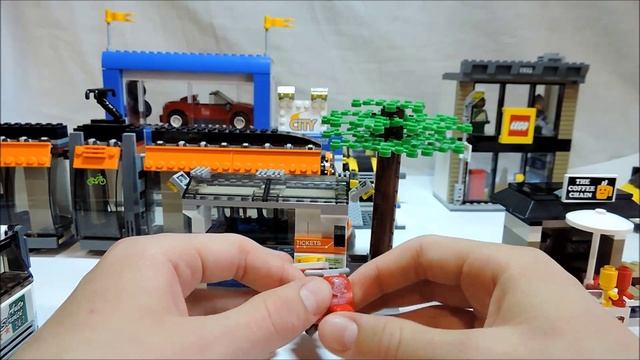 Обзор LEGO City 60097 городская площадь 1 часть смотреть онлайн