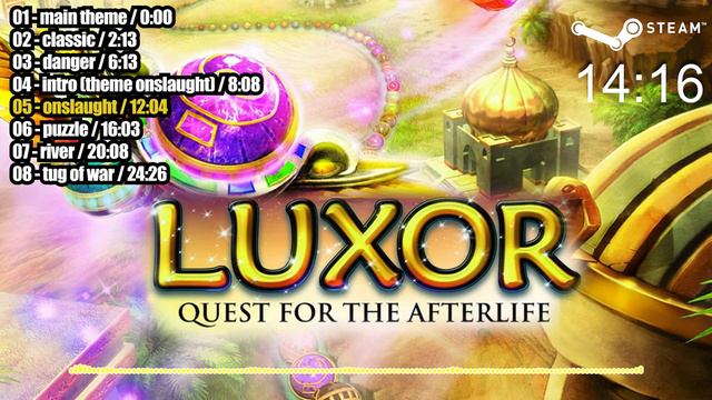 Luxor: Quest For The Afterlife OST | 2008 | PC - all soundtrack in one video смотреть онлайн