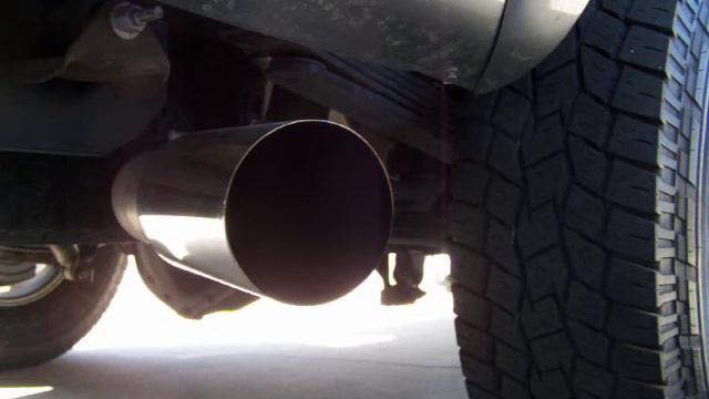LBZ duramax Gibson cat-back exhaust before muffler delete смотреть онлайн
