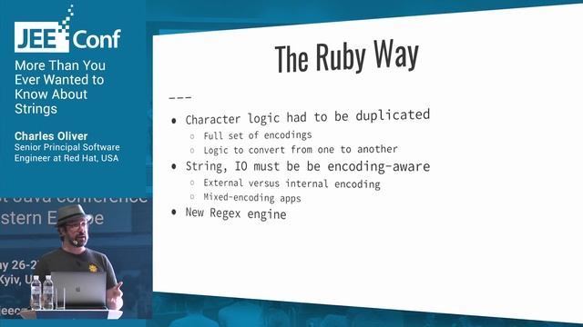 More Than You Ever Wanted to Know About Strings (Charles Oliver Nutter, Red Hat) смотреть онлайн
