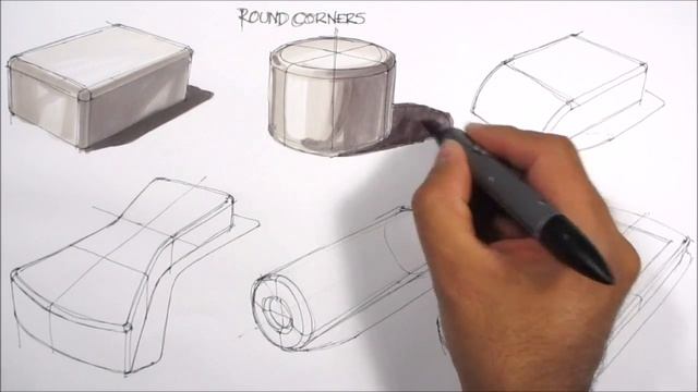 basic sketching techniques rounded corners смотреть онлайн